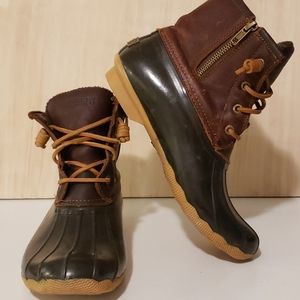 Sperry Womens top-sider duck boots size 8
